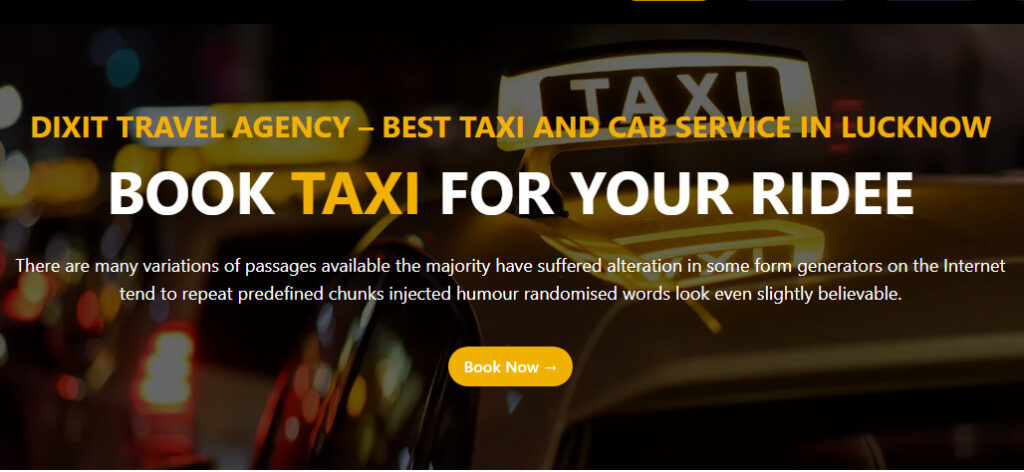 Best Taxi and Cab Service Near Me in Lucknow for Airport, One Way & Outstation Travel