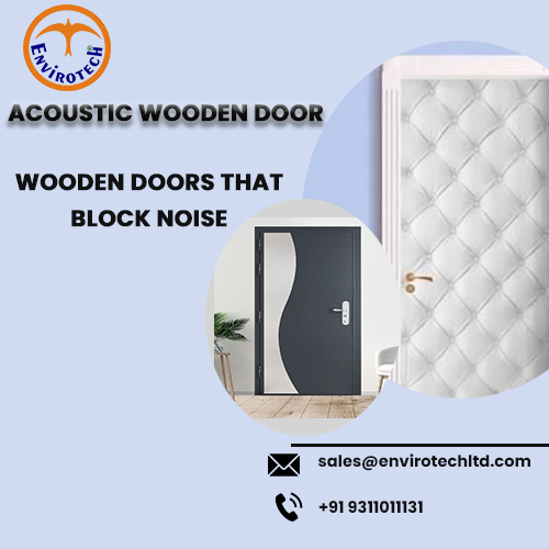 High-Performance Acoustic Wooden Door for Noise Control