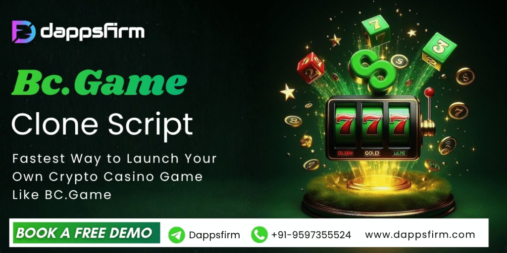 Bc.game Clone Script – For Building Your High-ROI Crypto Casino Platform