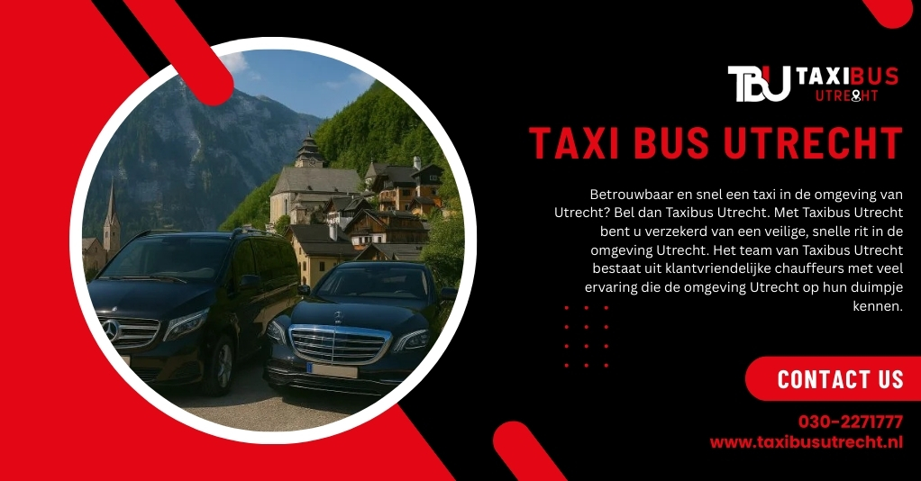 Top Minibus Utrecht naar Rotterdam The Hague Airport