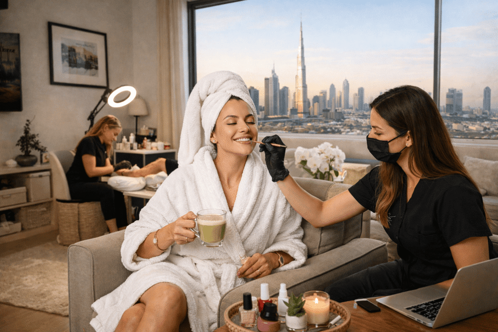 Self-Care Hits Differently With Home Salon Services In Dubai