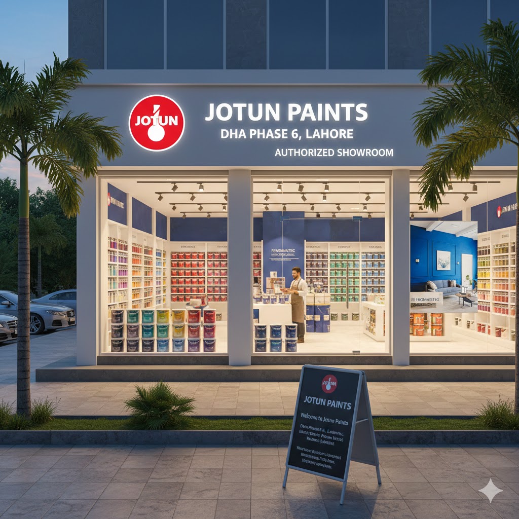 Jotun Paints in DHA Phase 6, Lahore: Your Premier Destination for Quality Paint Solutions