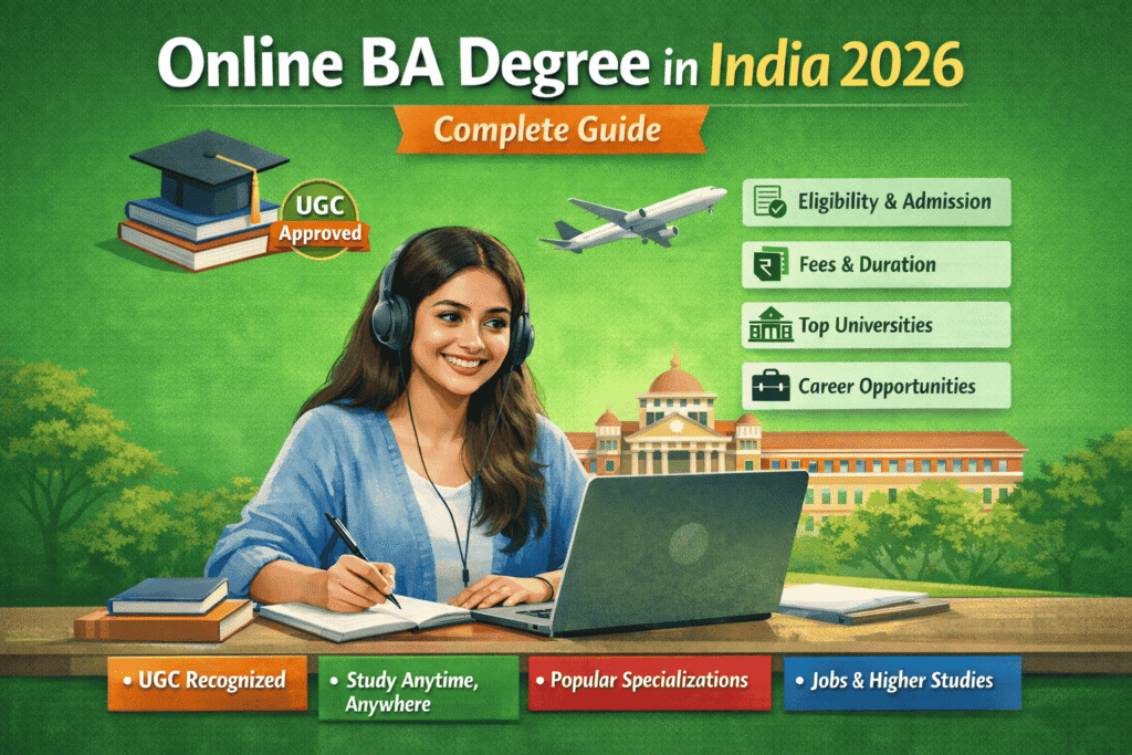Online BA Degree in India: Complete Guide for 2026