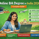 Online BA Degree in India: Complete Guide for 2026