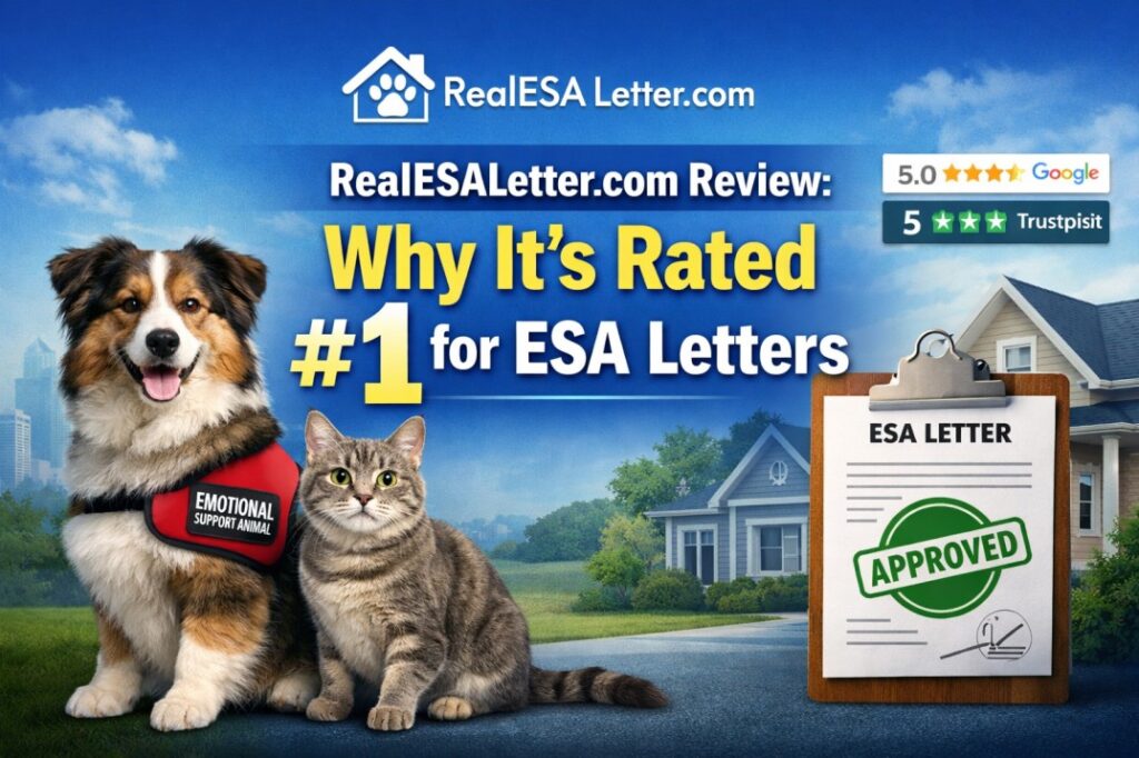 RealESALetter.com Review: Top Choice for ESA Letters in 2026