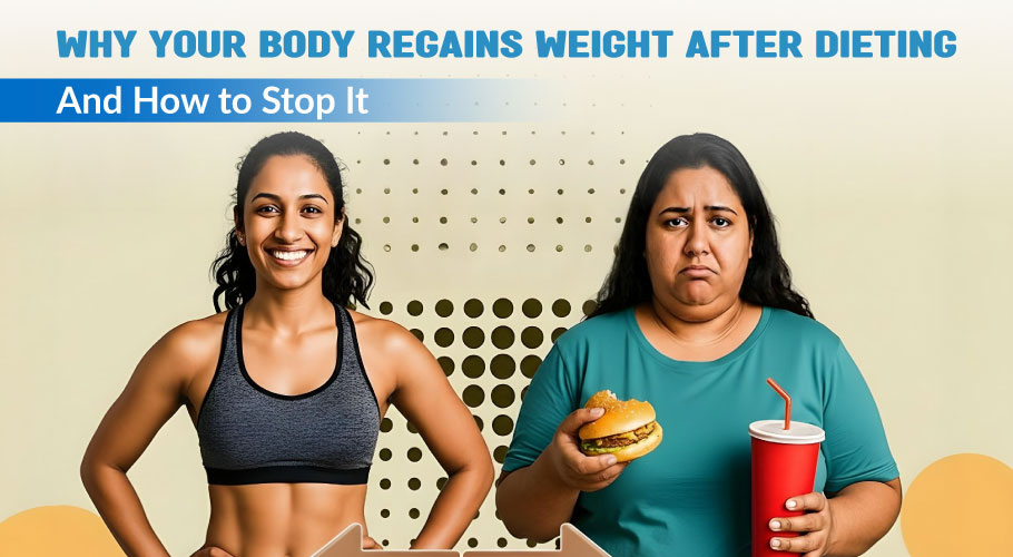 Why Your Body Regains Weight After Dieting And How to Stop It?