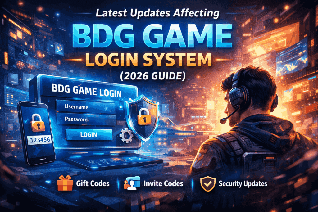 Latest Updates Affecting BDG Game Login System (2026 Guide)