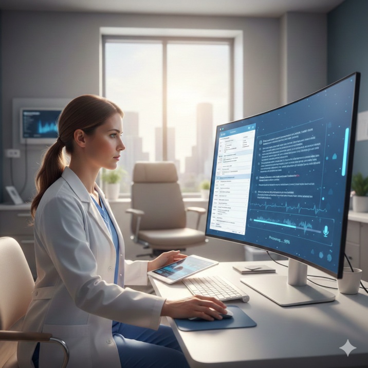 AI Virtual Scribe Medics: Smarter Clinical Documentation with Hybrid AI Support
