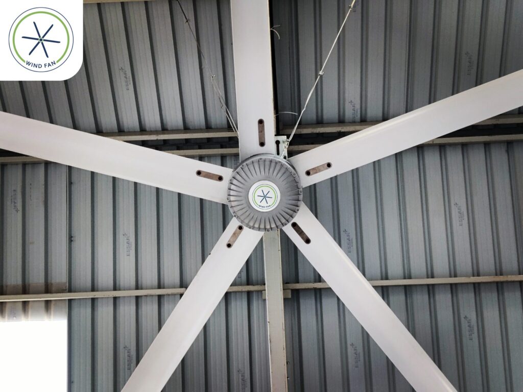 Top 7 Benefits of Installing HVLS Ceiling Fans in Factories & Warehouses