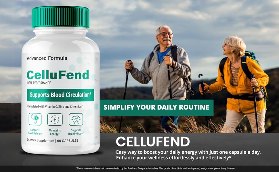 CelluFend: The Natural Blood Sugar Support Formula