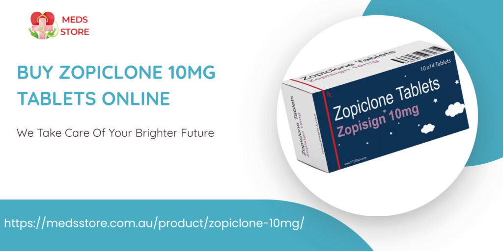 Buy Zopiclone 10mg Sleep Aid – Available Through Online Pharmacy