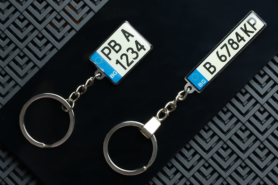License Plate Keychain – A Memory That’s Always With You