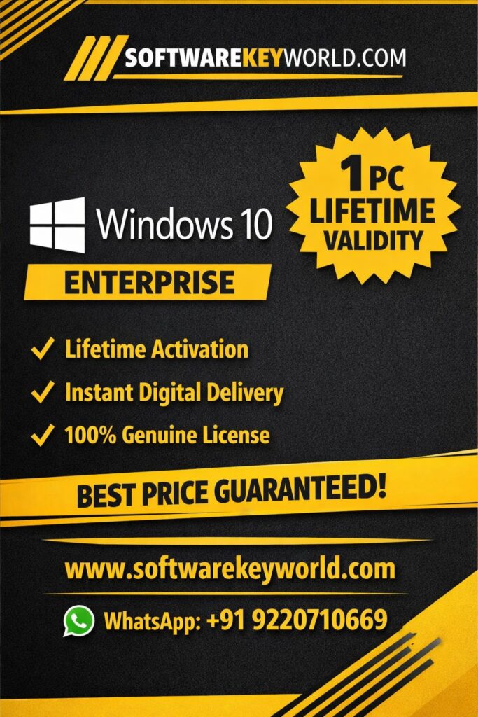 Windows 10 Enterprise Lifetime Activation – Complete Guide (1 PC)
