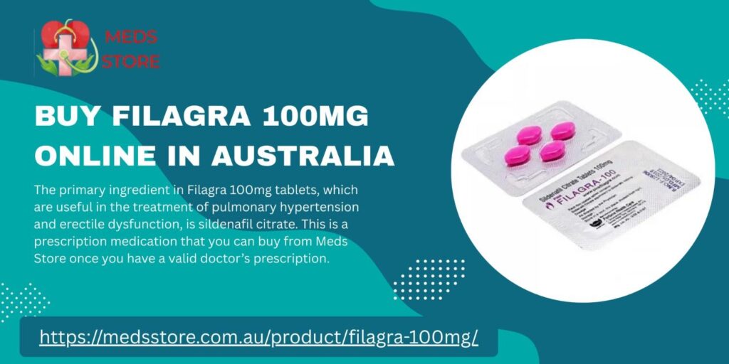 Buy Filagra 100Mg Online in Australia for Long-Lasting Results