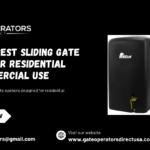 Find the best sliding gate opener for residential and commercial use