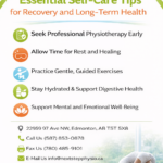 Pelvic Floor Physiotherapy Edmonton: Essential Self-Care Tips for Recovery and Long-Term Health