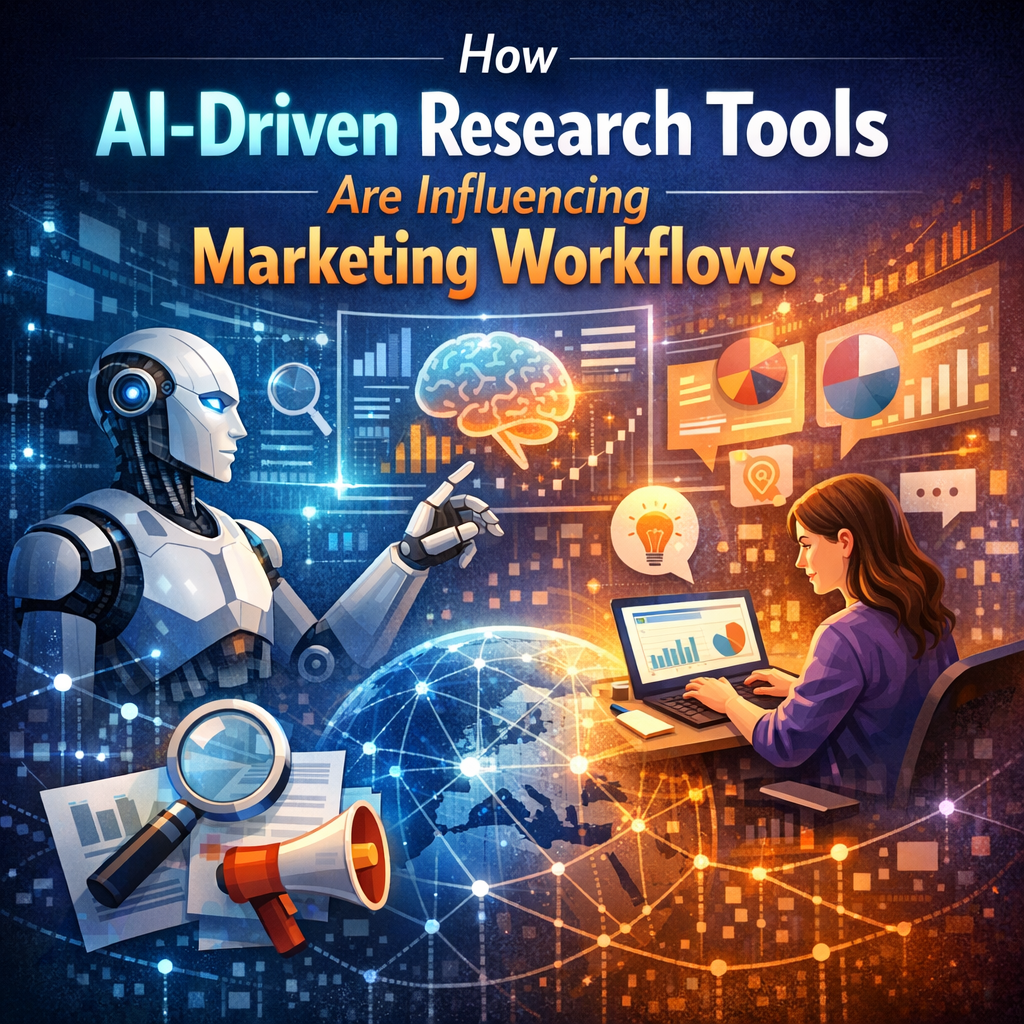 How AI-Driven Research Tools Are Influencing Marketing Workflows