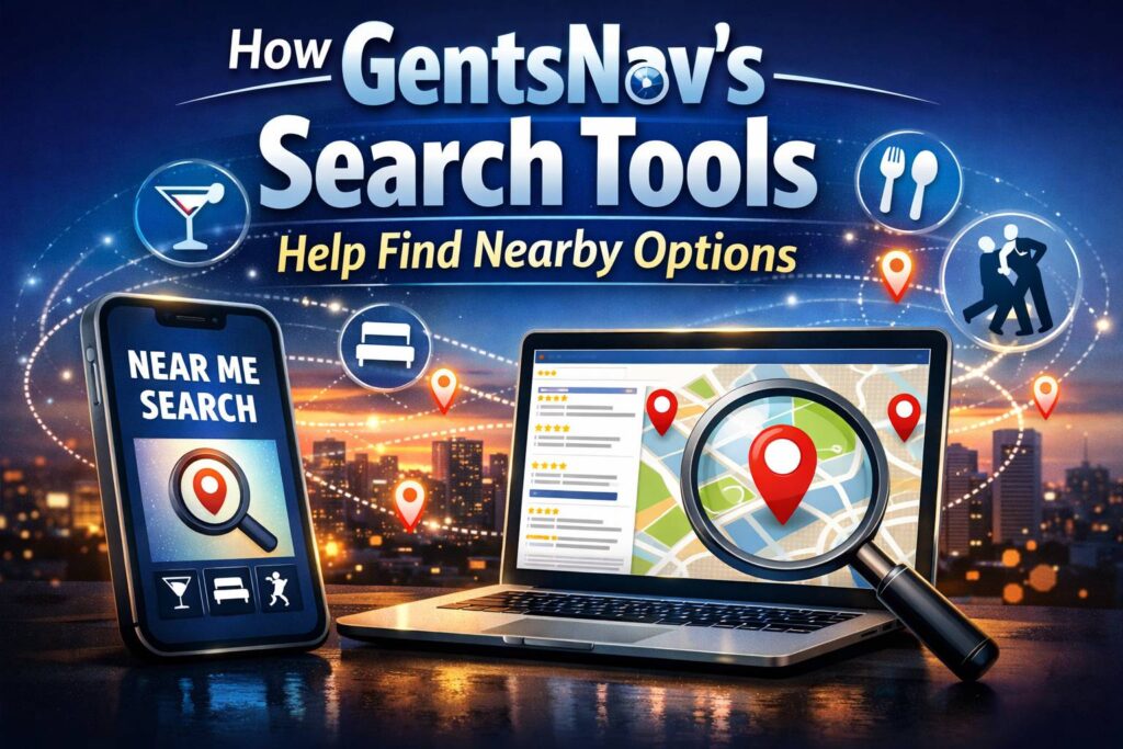 How GentsNav’s Search Tools Help Find Nearby Options