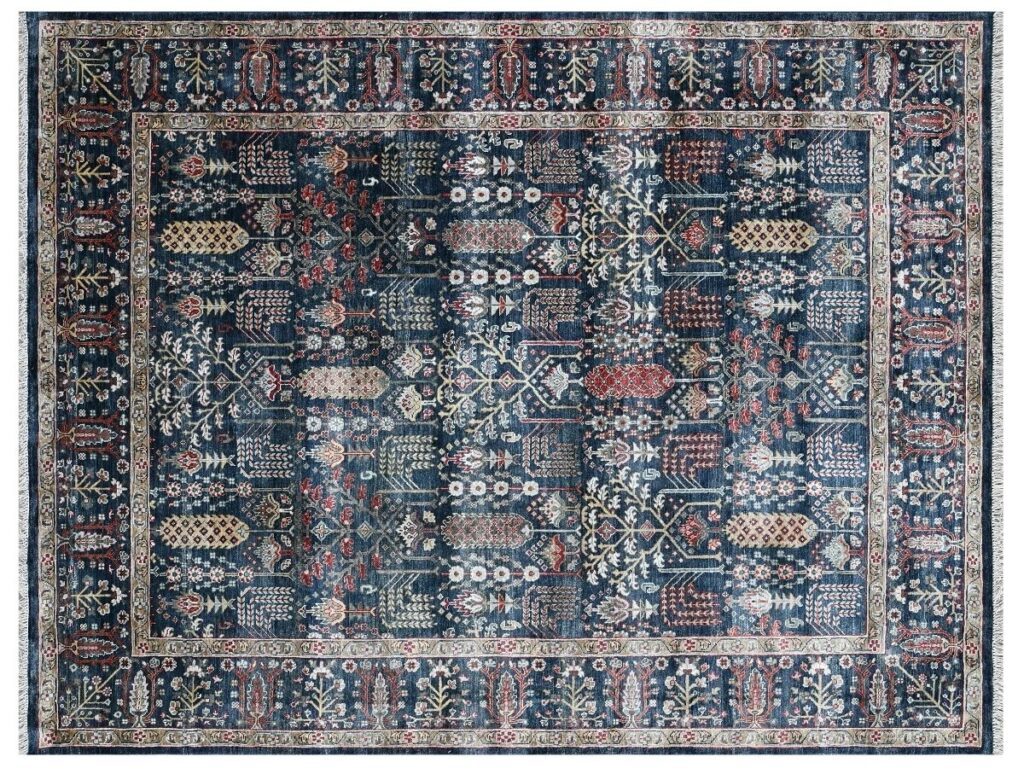 How to Style Vintage Rugs with Modern Furniture