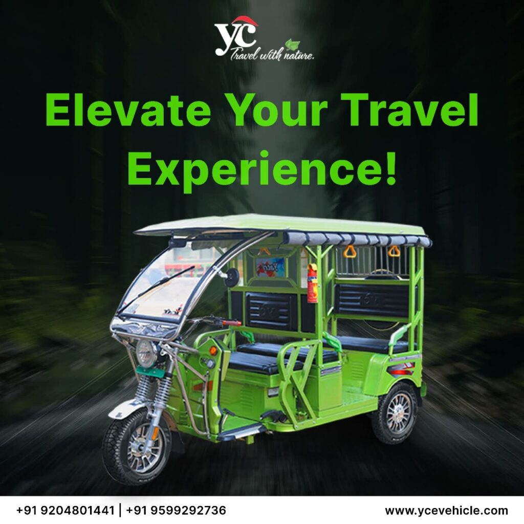 Leading the charge in electric rickshaw innovation – YC Electric Vechicles