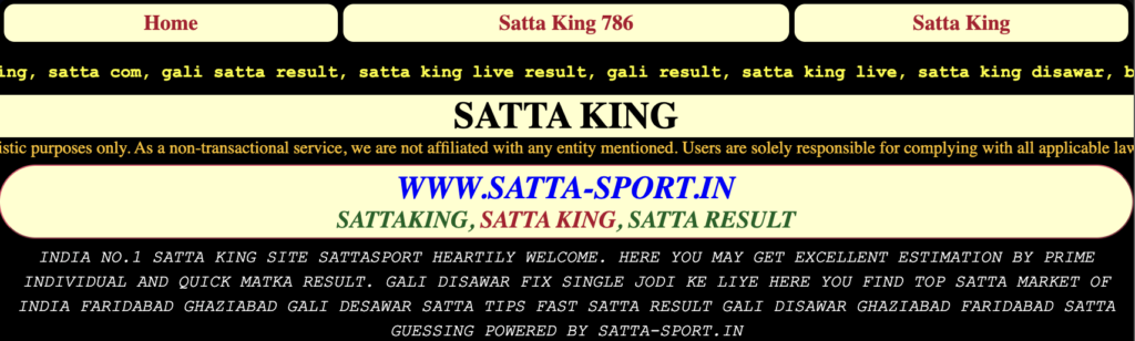 Satta King 786: Complete Guide to Online Satta Gaming Platform