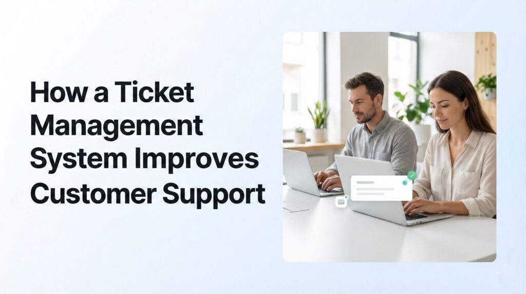 How a Ticket Management System Improves Customer Support