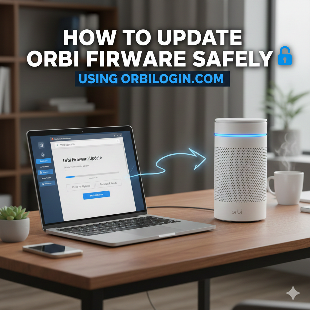 How to Update Orbi Firmware Safely Using Orbilogin.com