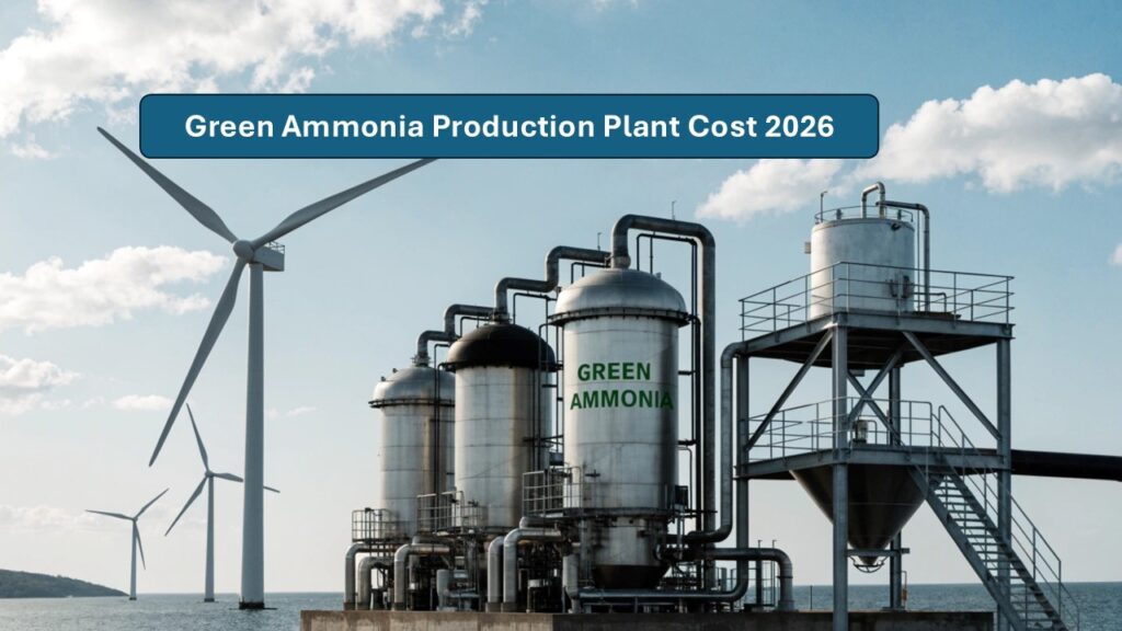 Green Ammonia Production Plant Cost 2026: Detailed Project Report & Profit Analysis