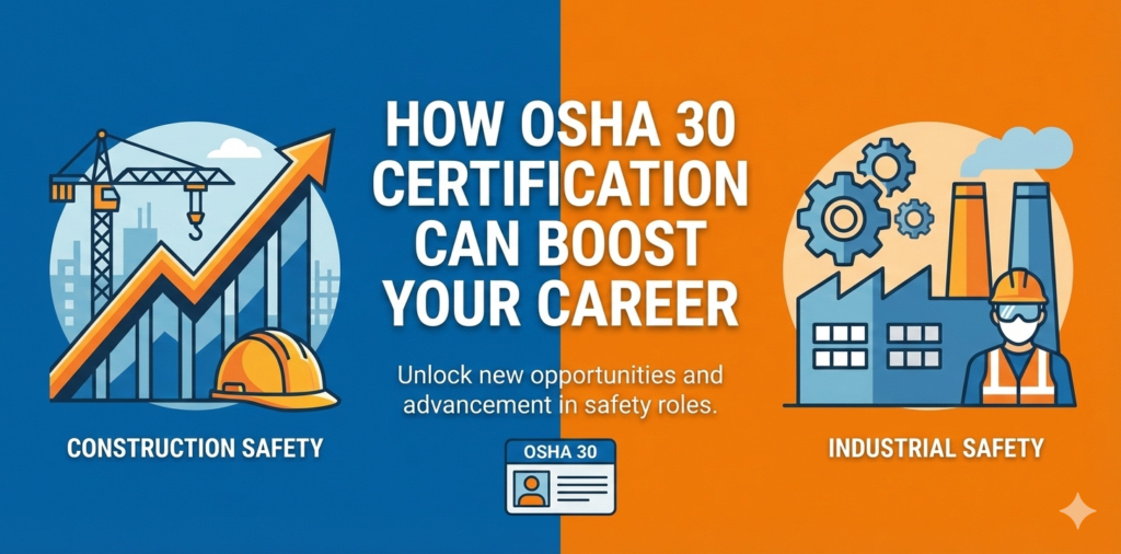 How OSHA 30 Certification Can Boost Your Career in Construction & Industrial Safety