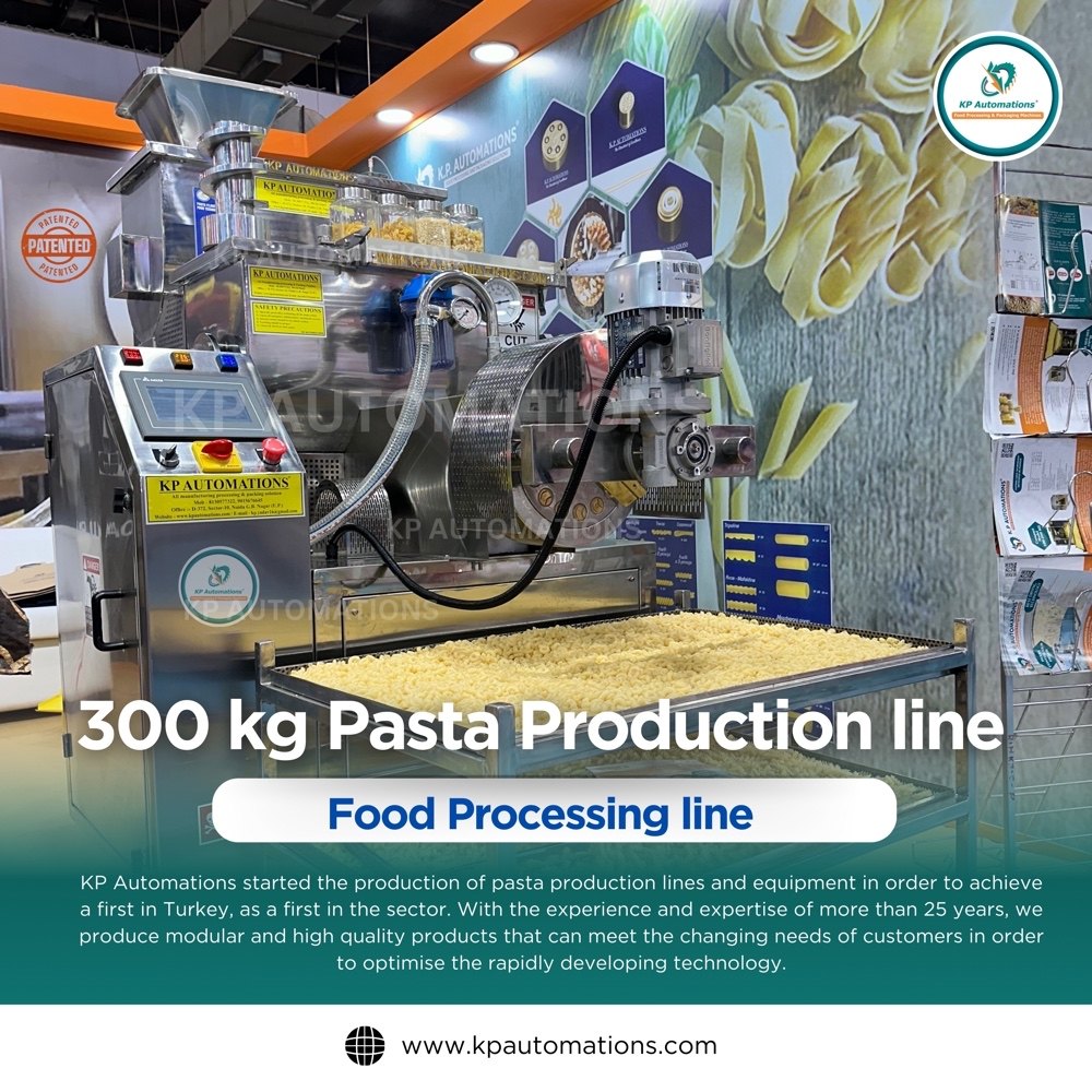 Engineering Precision in Every Pasta Making Machine: Technical Capabilities of K.P. Automations