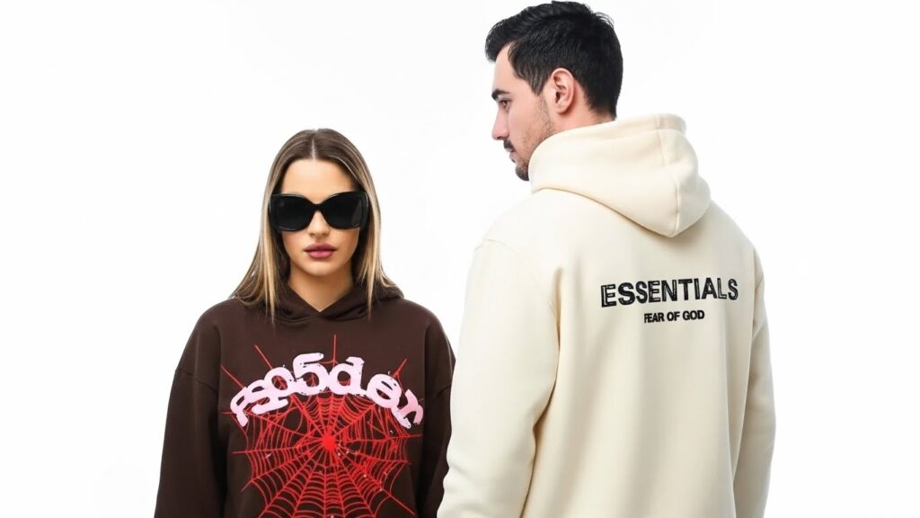 Essentials Hoodie and Sp5der Hoodie From Comfort Wear to Cultural Symbol