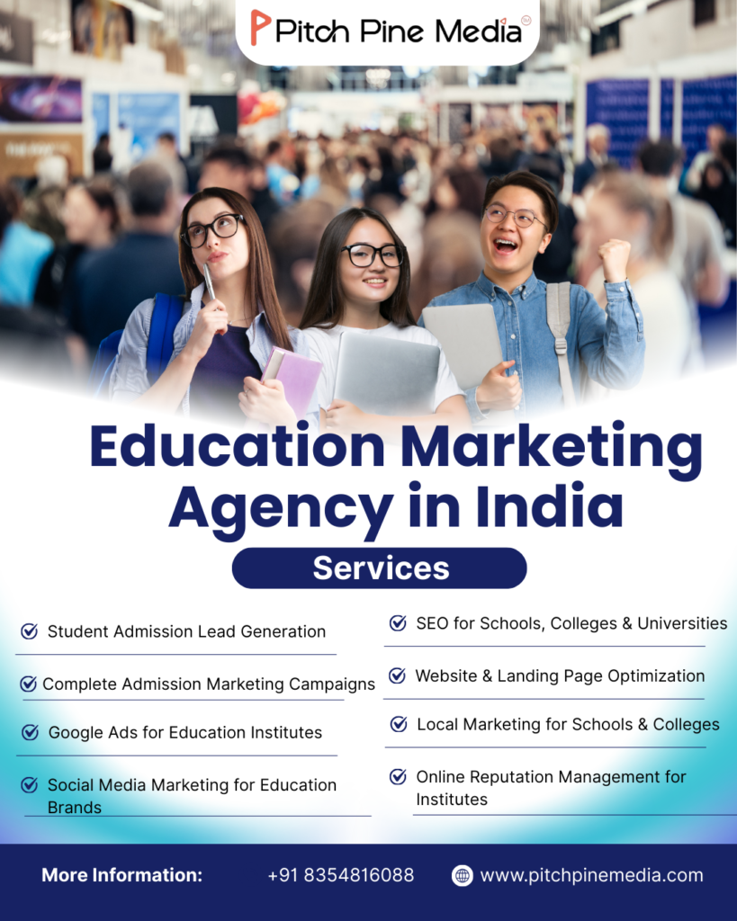 Best Education Marketing Agency in India for Higher Admissions and Strong Branding
