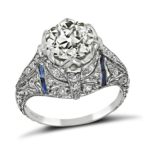 Art Deco Engagement Rings: Bold Geometry & Iconic 1920s Glamour