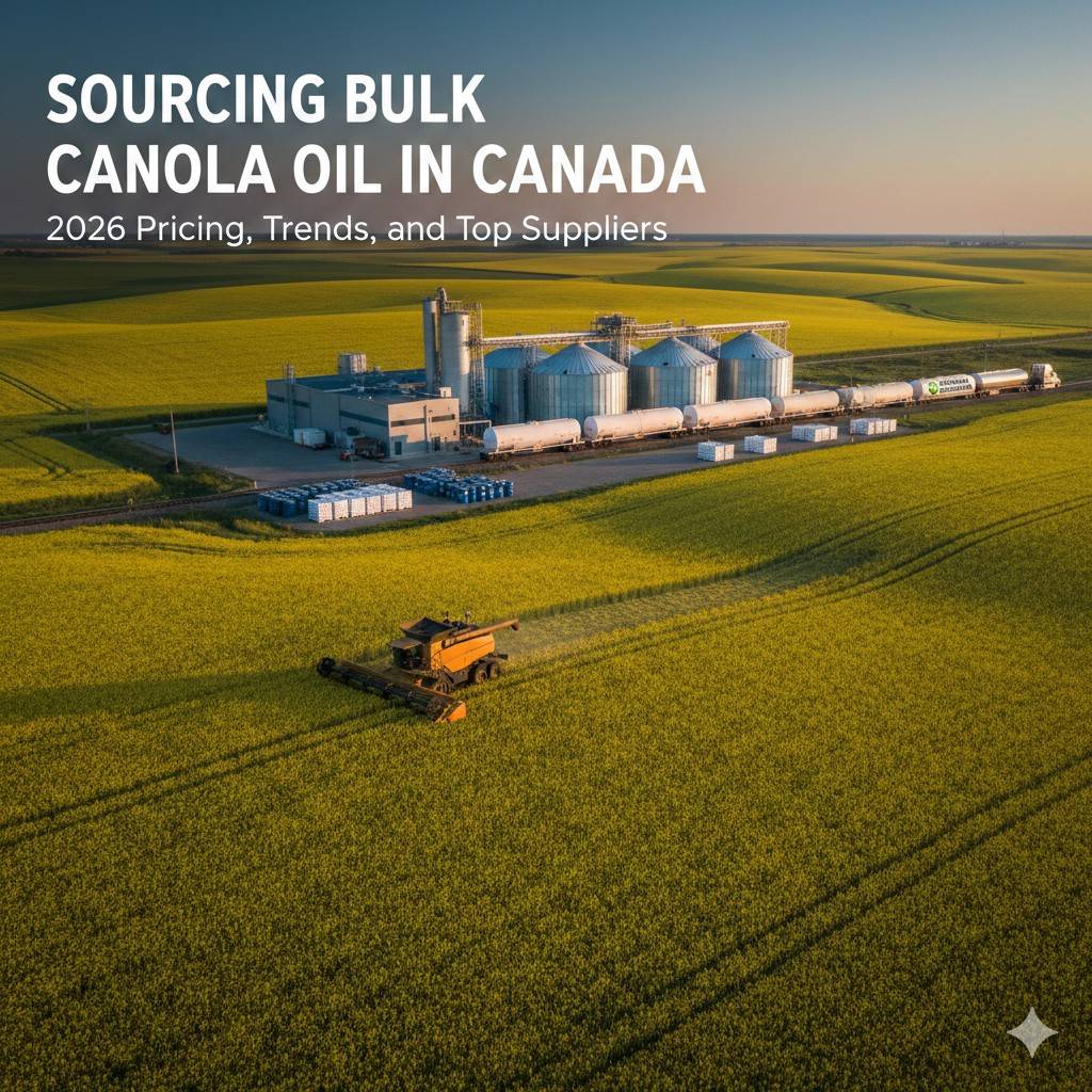Sourcing Bulk Canola Oil in Canada: 2026 Pricing, Trends, and Top Suppliers