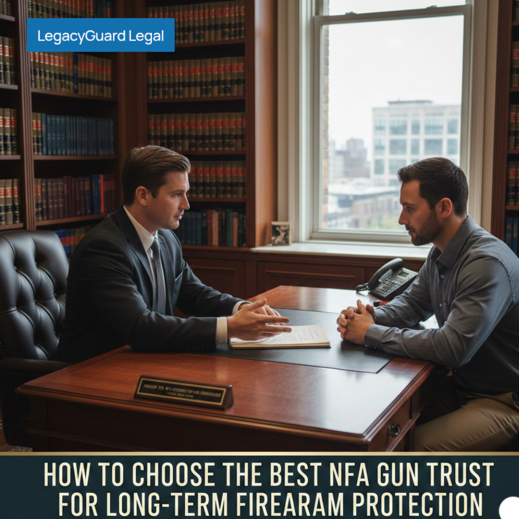 How to Choose the Best NFA Gun Trust for Long-Term Firearm Protection