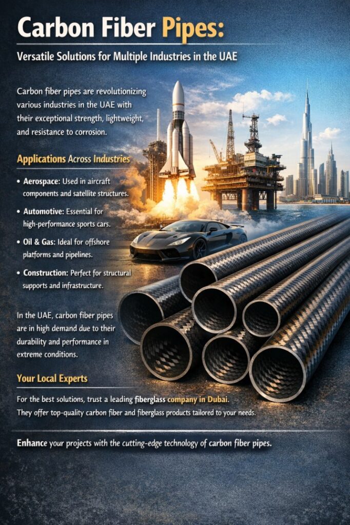 Carbon Fiber Pipes and Their Wide Usage in Multiple Industries Across the UAE