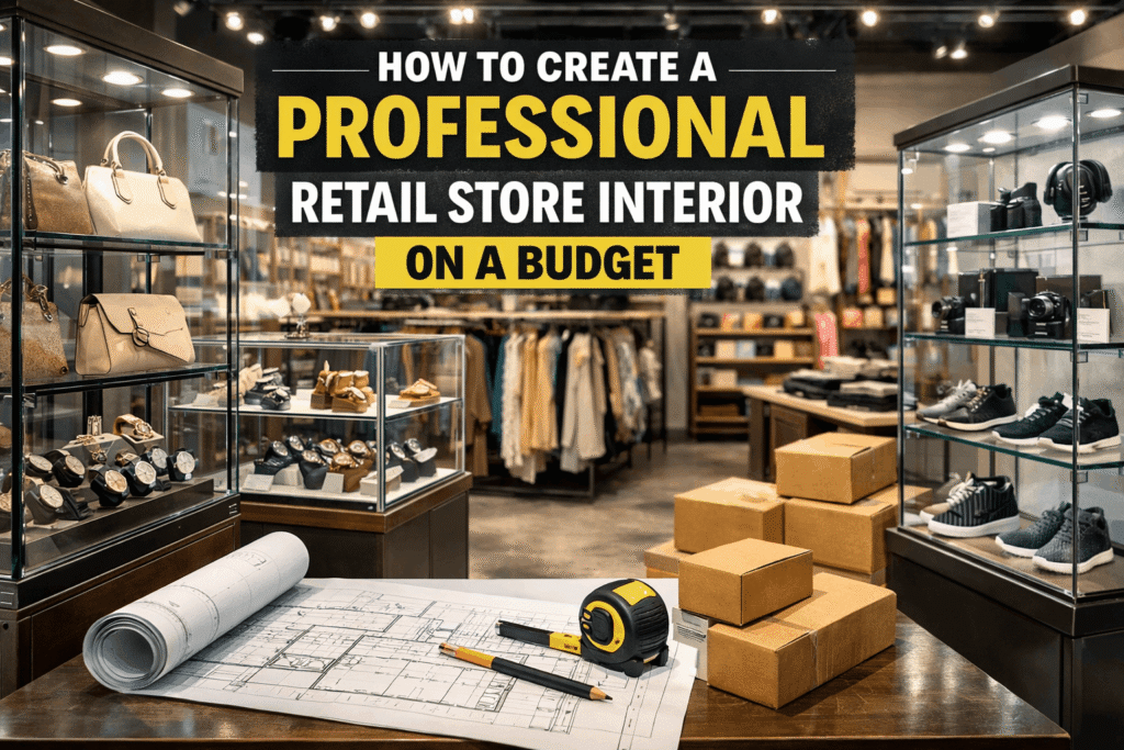 How to Create a Professional Retail Store Interior on a Budget