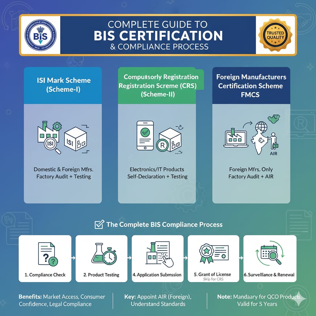 BIS Certification in India – Process, Cost & Registration