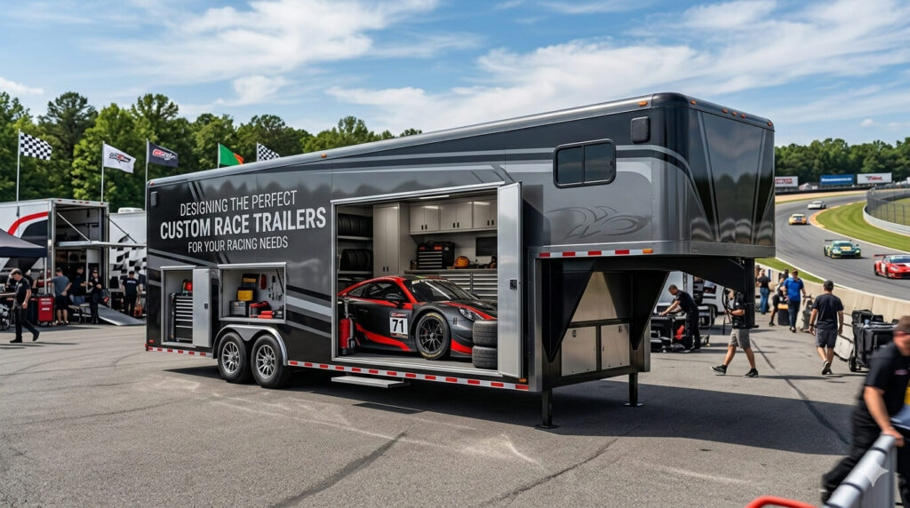 Designing the Perfect Custom Race Trailers for Your Racing Needs