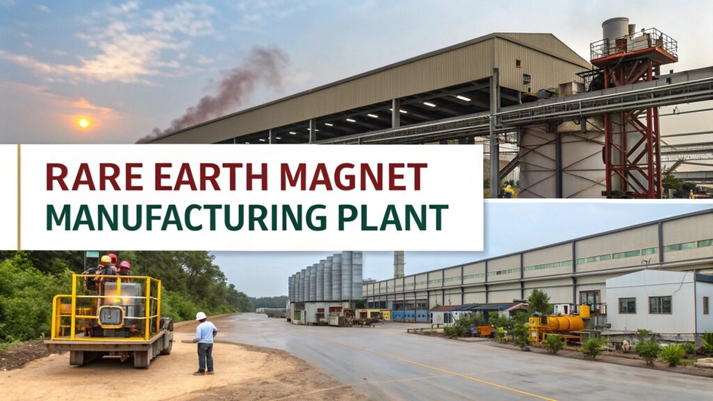 Rare Earth Magnet Manufacturing Plant Setup 2026: Requirements & Process Flow