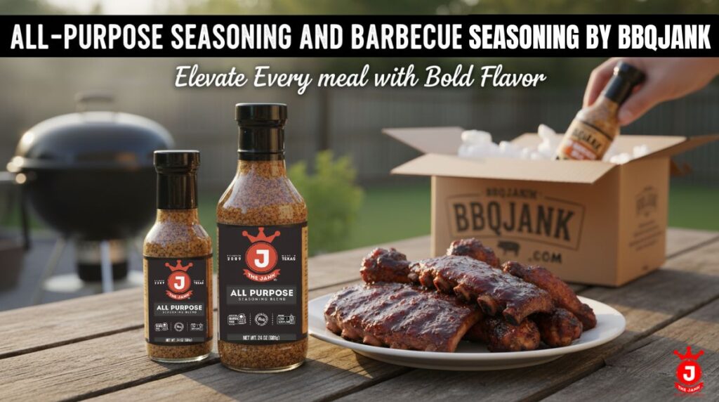 All Purpose Seasoning and Barbecue Seasoning by BBQJANK – Elevate Every Meal with Bold Flavor