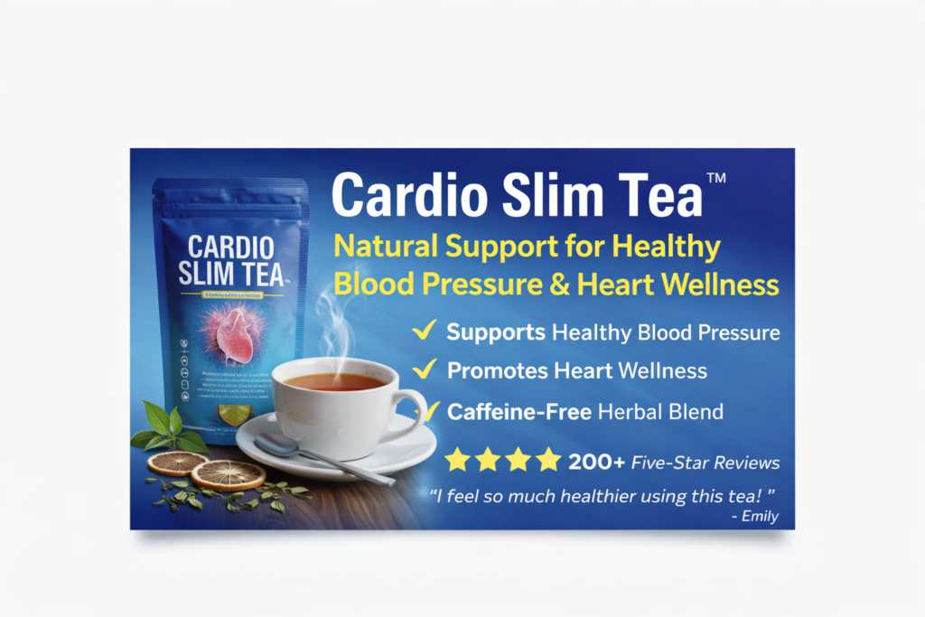 Cardio Slim Tea – Daily Herbal Blend for Heart Support & Slim Balance