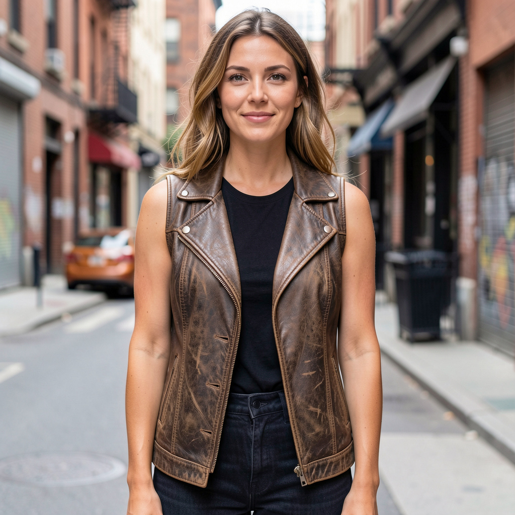The Women’s Leather Vest and Why This Understated Piece Deserves Far More Credit Than It Gets