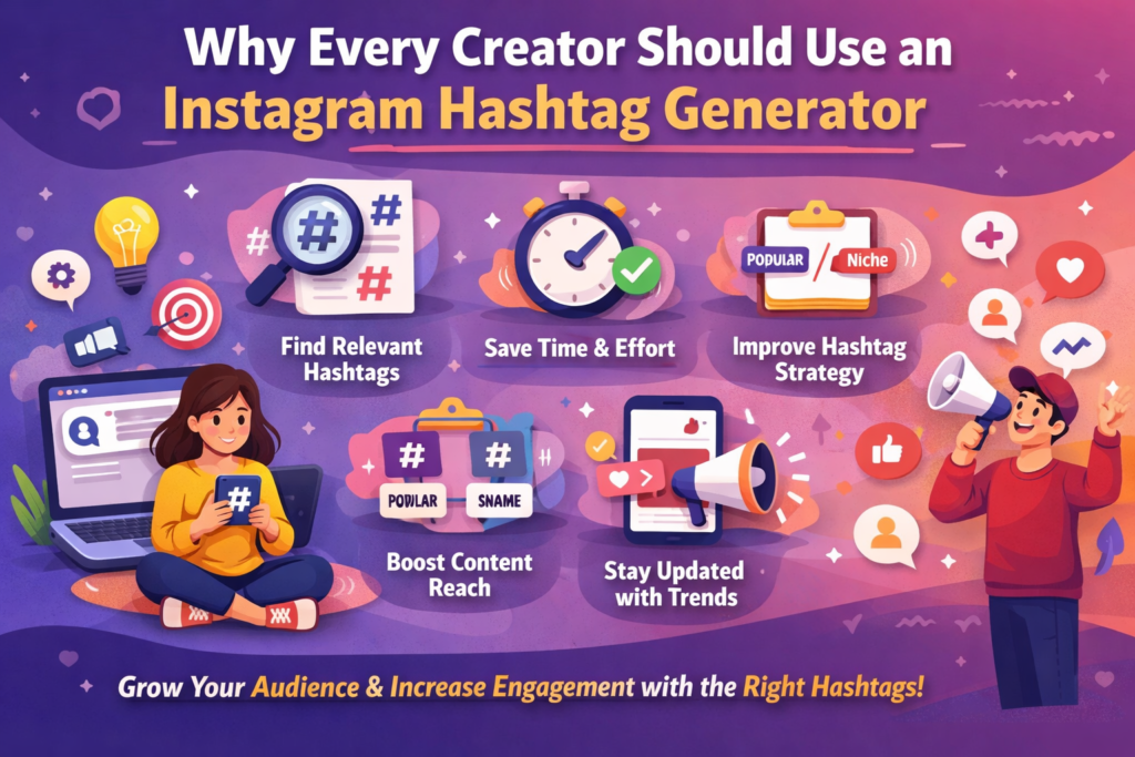 Why Every Creator Should Use an Instagram Hashtag Generator