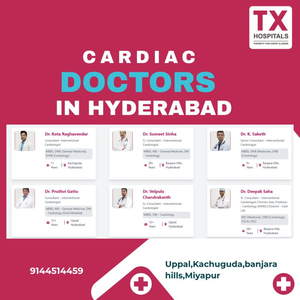 Cardiology Doctors in Hyderabad – Expert Heart Care