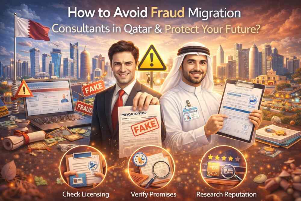 How to Avoid Fraud Migration Consultants in Qatar & Protect Your Future?