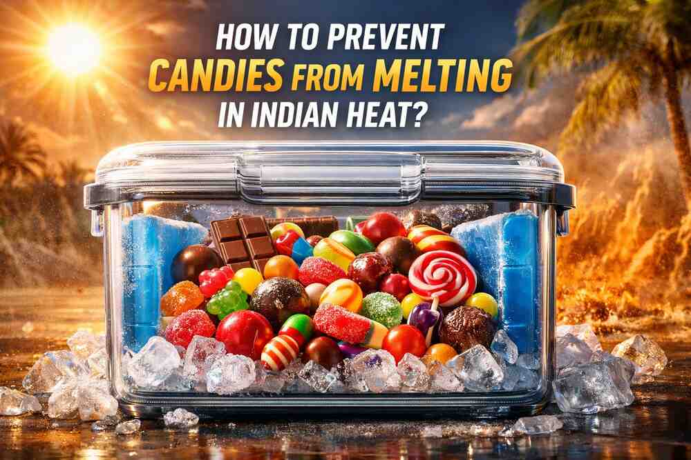 HOW TO PREVENT CANDIES FROM MELTING IN INDIAN HEAT?