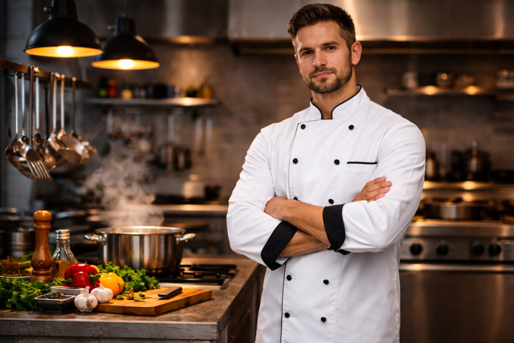 How Chef Coat Design Impacts Kitchen Team Professionalism
