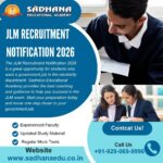 JLM Recruitment Notification 2026