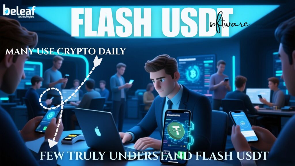 Many People Use Crypto Daily Few Truly Understand Flash USDT Software